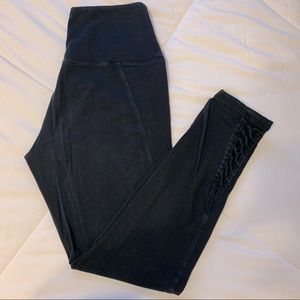 VS PINK high waist crisscross cut out yoga legging